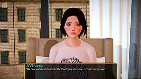 Redhead Teen and Milf Explore New Family Bonds