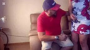 Petite stepsis gets intimate with older partner