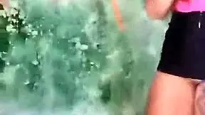 We entered an abandoned house and explored intimate teasing