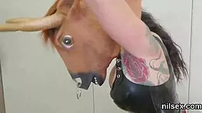 Nasty teen dragged to anus nuthouse for bizarre assfucking therapy