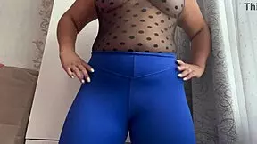 Hot Stepmom Stretches Her Horny Body to Orgasm