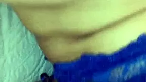 i pull my panties aside and he fucks my ass so good with a dildo