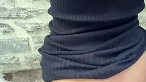 Risky public sex with tall teen influencer!