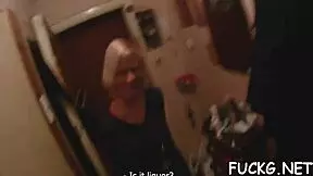 Horny perv bonks girl on web camera