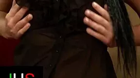 beautiful brunette gets her ass fucked hard!