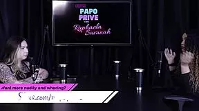 Morena Safada Strips Down After Live Chat, Joins Wild Group Action