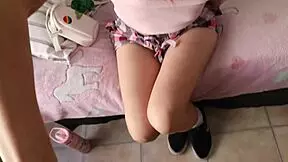 babysitter levert slordige deepthroat en rijdt baas voor extra cash