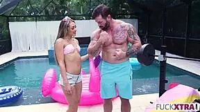 Mackenzie mace deepthroats as fuck doll