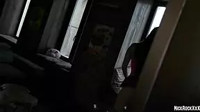 Oh fuck, I accidentally banged my step sister's friend with that tight round ass 18 y o