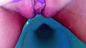 Can You Believe This Babe Fingering Her Pink Pussy in Public?