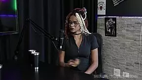 Stepbro sniffs sexy stepsister Madi's panties deeply.