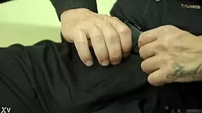 Can this blonde russian teen handle two cocks in her shaved pussy doggystyle?