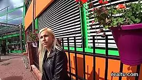 Ravishing Czech teen gets seduced in a shopping centre, clothes ripped for hardcore POV fucking.