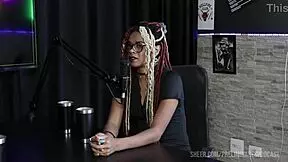 Stepbro sniffs sexy stepsister Madi's panties deeply.