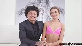 feel the raw passion as 18-year-old rawdawg cash fucks 19-year-old nikki nicole bareback