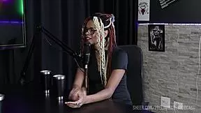 Stepbro sniffs sexy stepsister Madi's panties deeply.