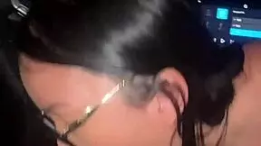 Intensely fucked her until she squirted in my mouth during doggystyle