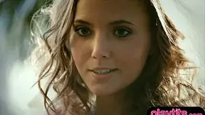 i, uh, touch my blonde pussy for the first time on cam