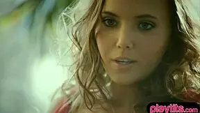 i, uh, touch my blonde pussy for the first time on cam