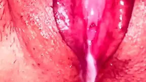Today's creampie in amateur pink pussy 25 days post-virginity.