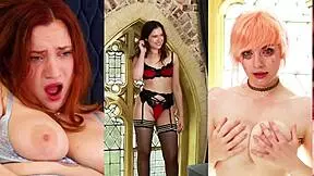 British Redhead Victoria Greene Sucks Cock And Eats Ass In Wet First Time