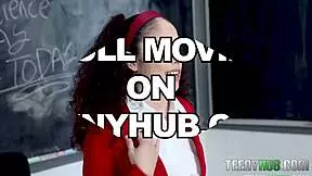 Wow, teacher's pet flips study time into a hot threesome! 🔥