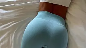 Fit Girl with Perfect Ass in Yoga Pants Gets Nailed After Intense Workout