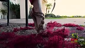 Feel The Passion In This Horticultural Threesome With MILF And Young Lovers