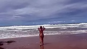 Me and my friend stripped on the bahia beach and hooked up with guys