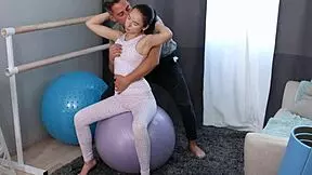 Bloom Lambie Banged on Fitball