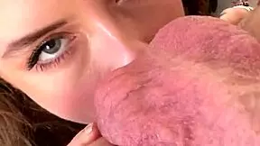 Eden ivy interview ends with blowjob rimming and cum in mouth pov