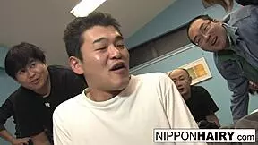 Harajuku Hottie Screwed Hard in Wild Japanese Gangbang Action, Unbelievable!