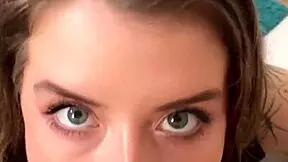 Eden ivy interview ends with blowjob rimming and cum in mouth pov