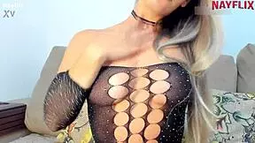 Petite Blonde Gives Webcam Jerk Off Instructions