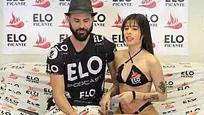 mells blanco takes bon bon bum challenge in petite 18+ casting interview 😏🇨🇴
