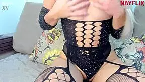 Petite Blonde Gives Webcam Jerk Off Instructions