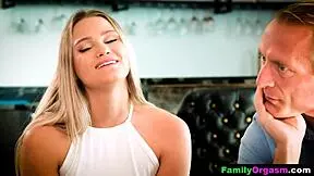 Naughty mouth fuck for step daddy