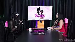 compilation of ramona 69 and tifany rocha in swing cast with sheer red lingerie