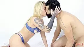 this blonde teen prostitute with hairless skin gets her tight ass drilled by lord kenobi.