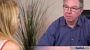 Old teacher gives rebecca better grades