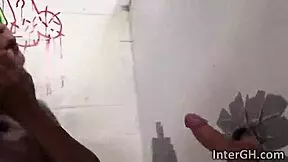 pornstar karma may shines in gloryhole room