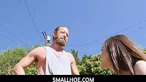 Smallhoe - Lily Glee, Petite 18+ Pornstar, Craves Her Fitness Instructor's Monster Cock. Can She Handle It?