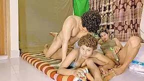 Uttaran20 - Hardcore Compilation Of Hot Fucking Rough On Straight Porn Threesome