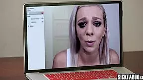 Perverted Teen Sucks Guy's Big Hard Cock