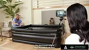 Nuru Massage - Sexy Gal Ritchie Gives An Instructional Video On How To Give The Best Nuru Massage