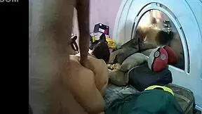 first time creampie with sexy mexican cousin in bedroom