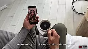 Cheating in Luxury Hotel with Escort Katty's Creampie Talk?