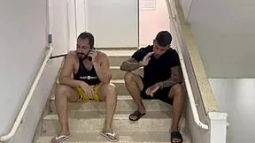 Hey, Brazilian brunette teen rides and face-fucks big cock in wild 1on1 porno scene!