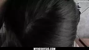 stepsister feels deep desire paying rent with hardcore doggystyle to stepbrother