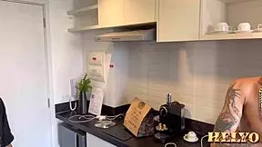 Can't Resist The Hot Delivery Guy With Tattoos And Bareback Fun